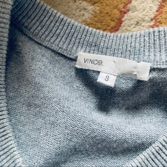 Vince Grey Button Up Cardigan - Picture 3 of 4